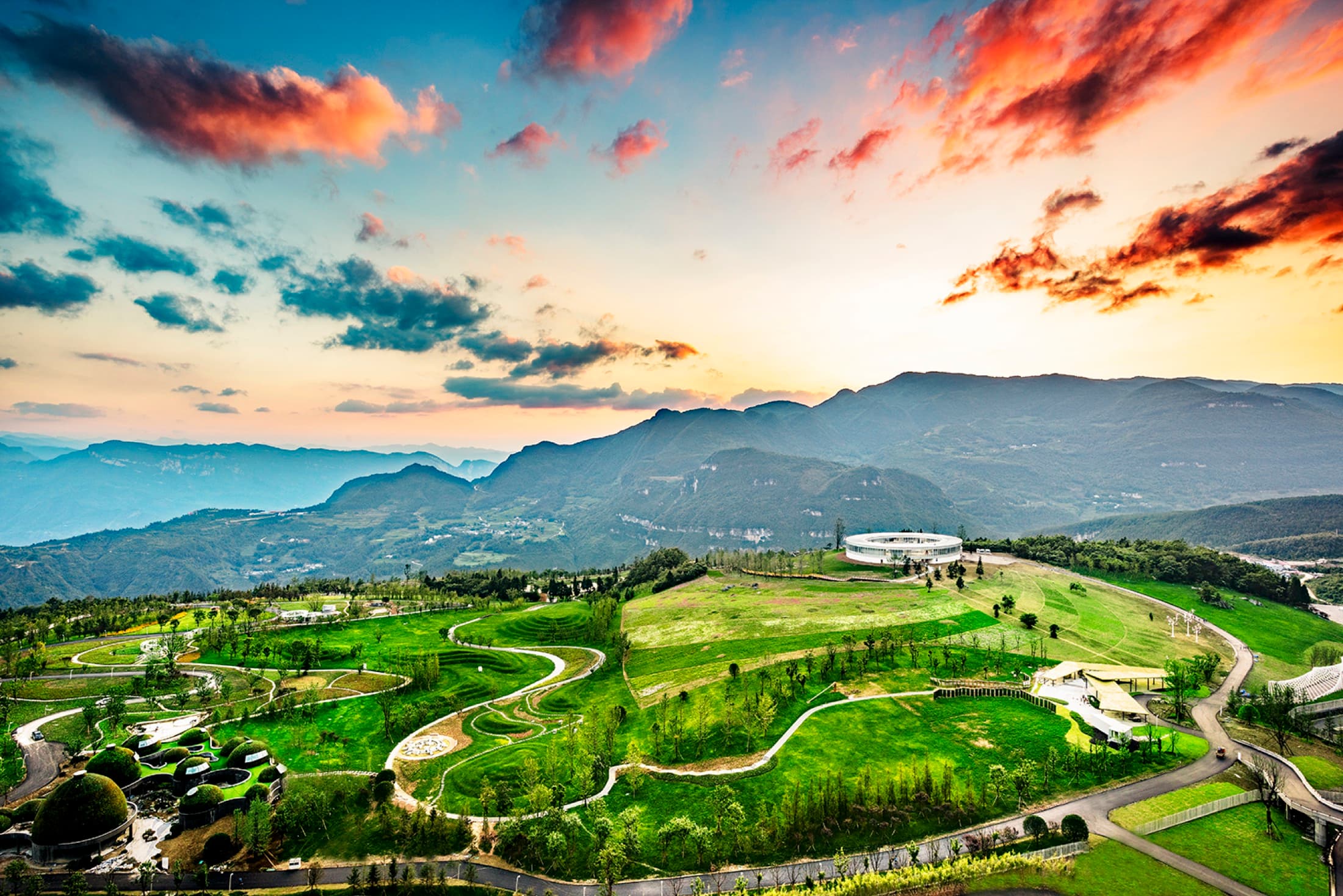 Wulong Lanba landscape and art museum